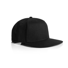 AS Colour Stock Canvas Cap - 1173 in black on a white background