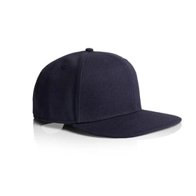 AS Colour Stock Canvas Cap - 1173 in midnight blue on a white background