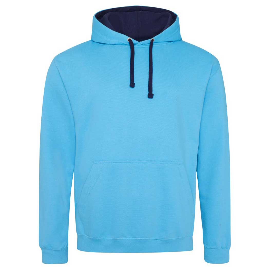 Buy hawaiian-blue-oxford-navy College Varsity Hoodie - JH003