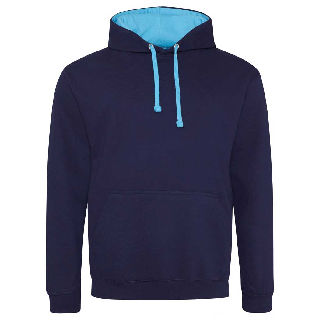 Buy oxford-navy-hawaiian-blue College Varsity Hoodie - JH003