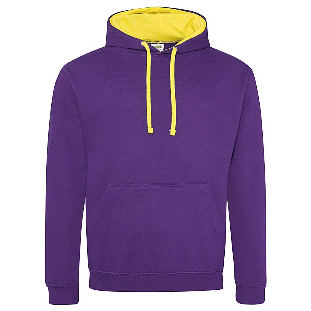 Buy purple-sun-yellow College Varsity Hoodie - JH003