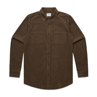 Buy walnut Men&#39;s Cord Shirt - 5419