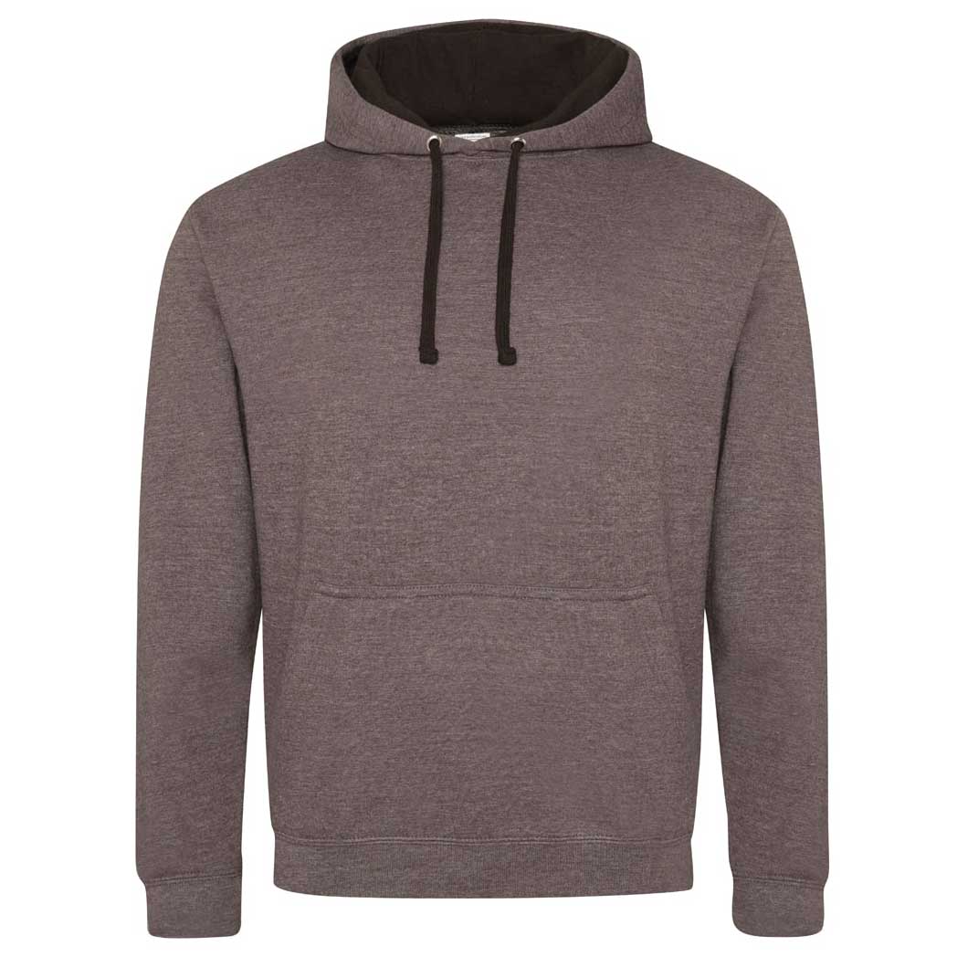 Buy charcoal-jet-black College Varsity Hoodie - JH003