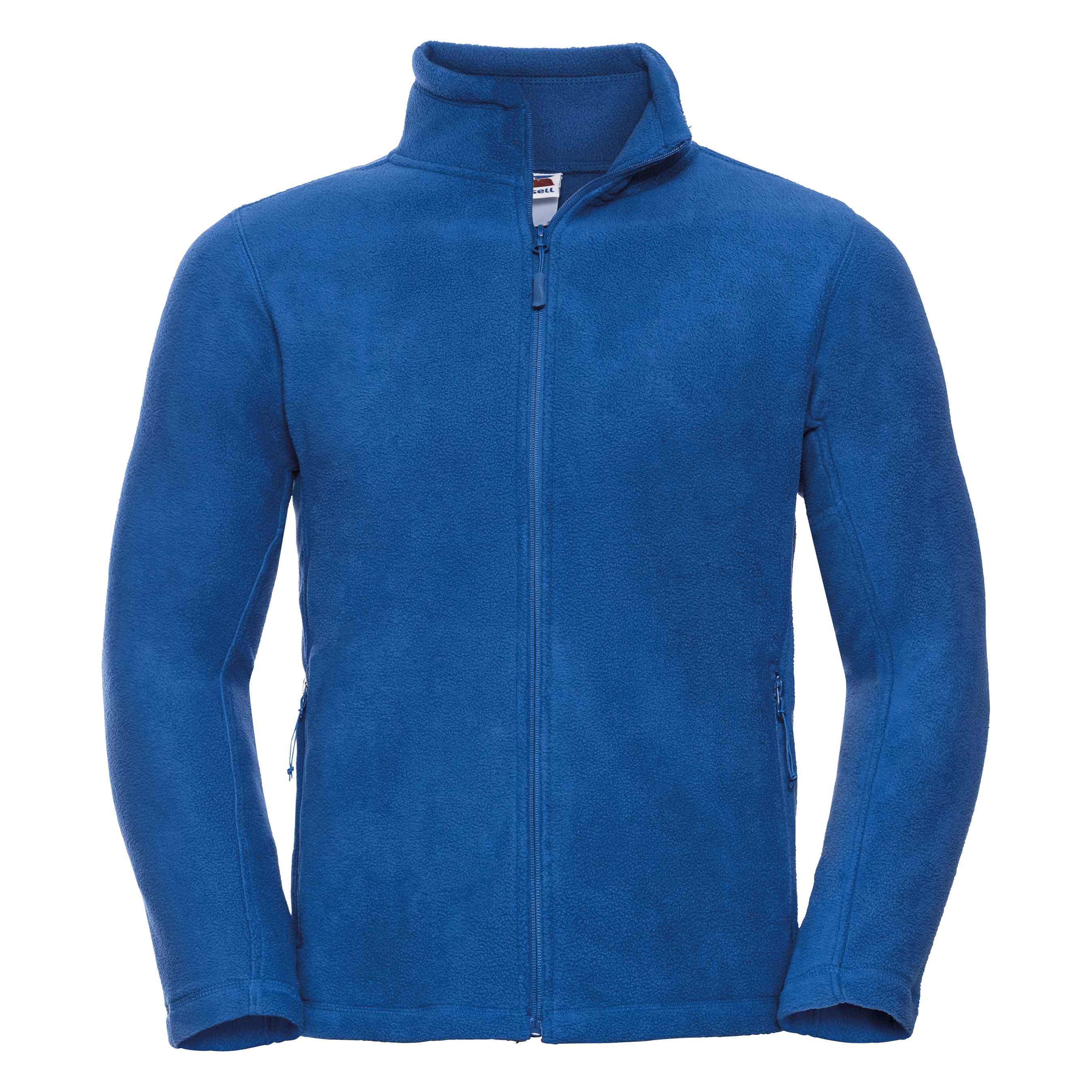 Russell Full-Zip Outdoor Fleece - 870M in  bright royal on a white background