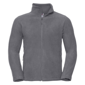 Russell Full-Zip Outdoor Fleece - 870M in convoy grey on a white background
