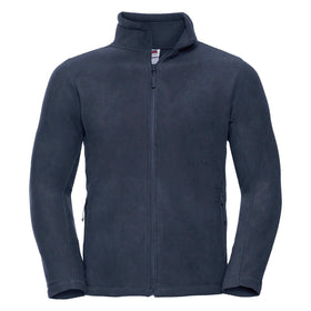 Russell Full-Zip Outdoor Fleece - 870M in  french navy on a white background