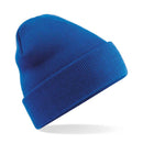 Beechfield Original Cuffed Beanie - B45 in bright royal on a white background