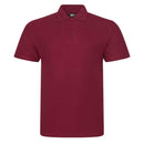 Pro RTX Pro polo shirt in burgundy on a white background. RX101 