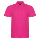 Pro RTX Pro polo shirt in fuchsia on a white background. RX101 