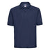 Russell Classic Polycotton Polo - 539M polo shirt in french navy against a white background