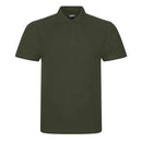 Pro RTX Pro polo shirt in khaki green on a white background. RX101 