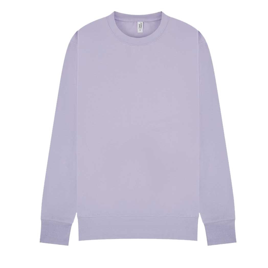 Buy lilac Promo Crew Sweatshirt - Colours