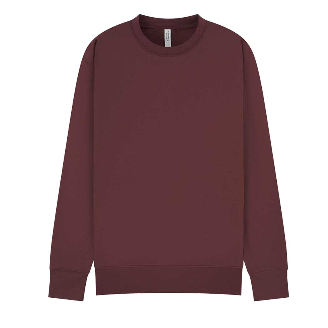 Buy maroon Promo Crew Sweatshirt - Colours