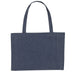 Midnight blue shopping tote bag on a white background. Stanley/Stella Woven Shopping Bag - STAU762