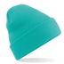 Beechfield Original Cuffed Beanie - B45 in mint green on a white background