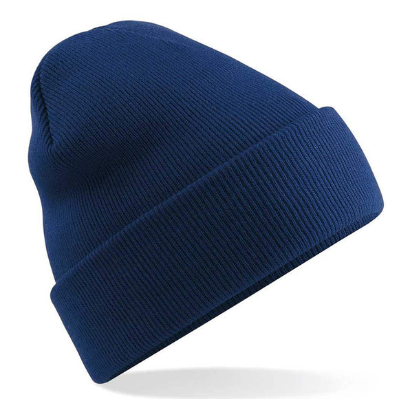 Beechfield Original Cuffed Beanie - B45 in Oxford navy on a white background