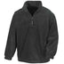 Result Polartherm 1/4-Zip Fleece - R33 in black against a white background