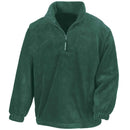 Result Polartherm 1/4-Zip Fleece - R33 in forest green against a white background