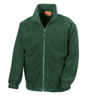 Result Polartherm™ Jacket - RE36 in forest green on a white background