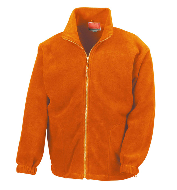 Result Polartherm™ Jacket - RE36 in orange on a white background