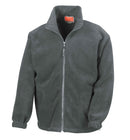 Result Polartherm™ Jacket - RE36 in oxford grey on a white background