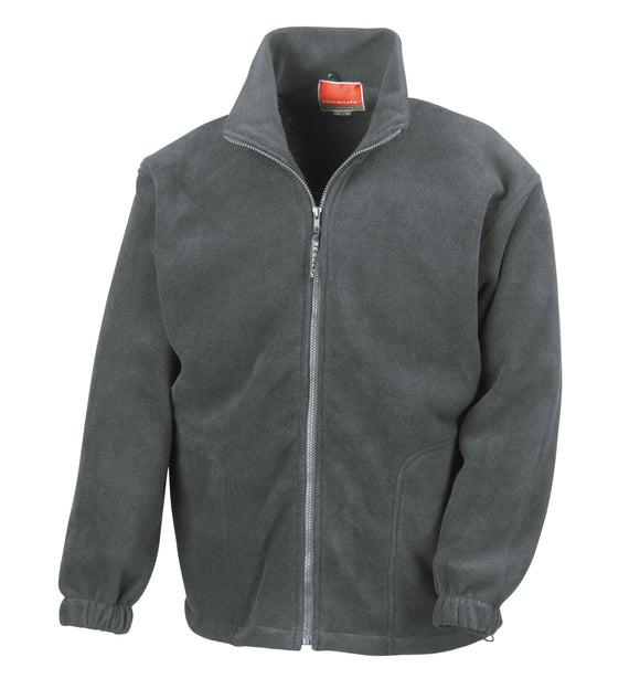 Result Polartherm™ Jacket - RE36 in oxford grey on a white background