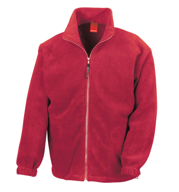 Result Polartherm™ Jacket - RE36 in red on a white background