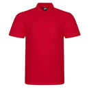 Pro RTX Pro polo shirt in red on a white background. RX101 