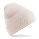 Beechfield Original Cuffed Beanie - B45 in sand on a white background