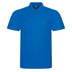 Pro RTX Pro polo shirt in sapphire on a white background. RX101 