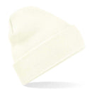 Beechfield Original Cuffed Beanie - B45 in soft white on a white background