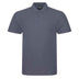 Pro RTX Pro polo shirt in solid grey on a white background. RX101 