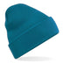 Beechfield Original Cuffed Beanie - B45 in teal blue on a white background