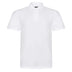 Pro RTX Pro polo shirt in white on a white background. RX101 