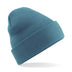 Beechfield Original Cuffed Beanie - B45 in airforce blue on a white background