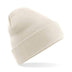 Beechfield Original Cuffed Beanie - B45 in almond on a white background