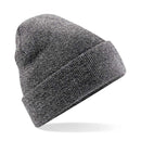 Beechfield Original Cuffed Beanie - B45 in antique grey on a white background