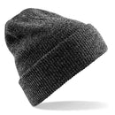 Beechfield Heritage Beanie - B425 in Antique grey on a white background