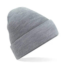 Beechfield Original Cuffed Beanie - B45 in ash grey on a white background