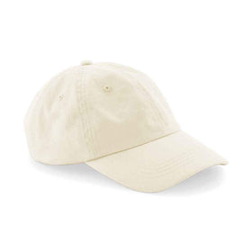Beechfield Dad Cap - B653 in beige on a white background
