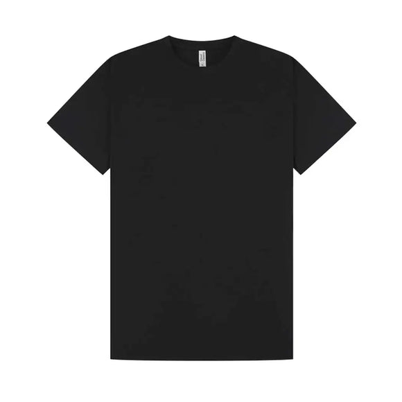 Promo Tech T-Shirt in black against a white background