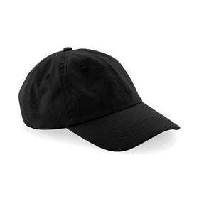Beechfield Dad Cap - B653 in black on a white background