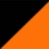 Black/Orange