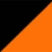 Black/Orange