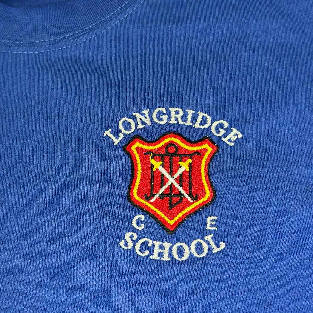 Longridge C of E School P.E. T-Shirt - 0
