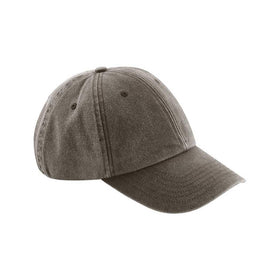 Beechfield Vintage Cap - B655 in vintage brown on a white background