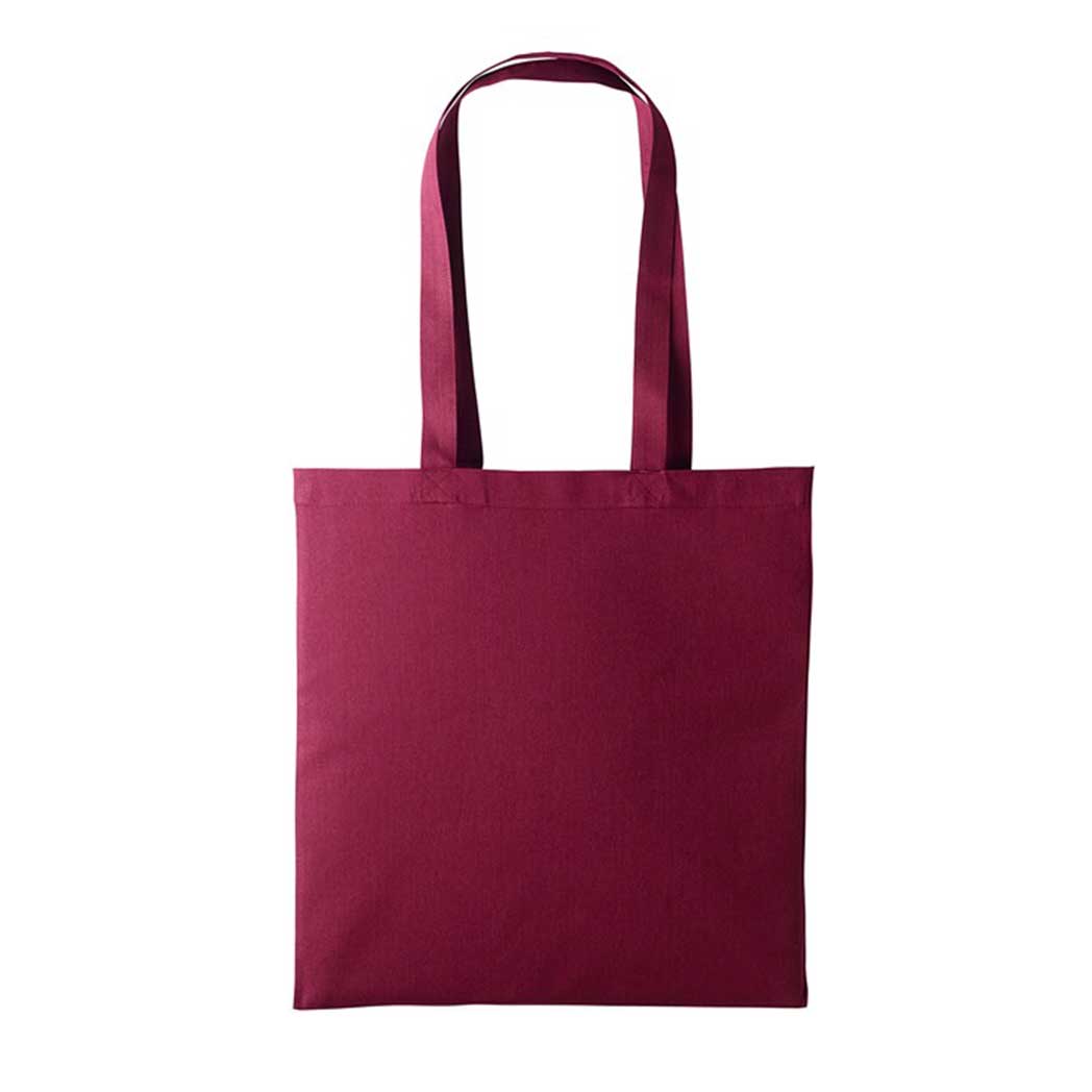 Buy burgundy Cotton Shopper - RL100