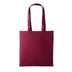 A burgundy long handle tote bag made of cotton, displayed against a white background. Nutshell Cotton Shopper - RL100