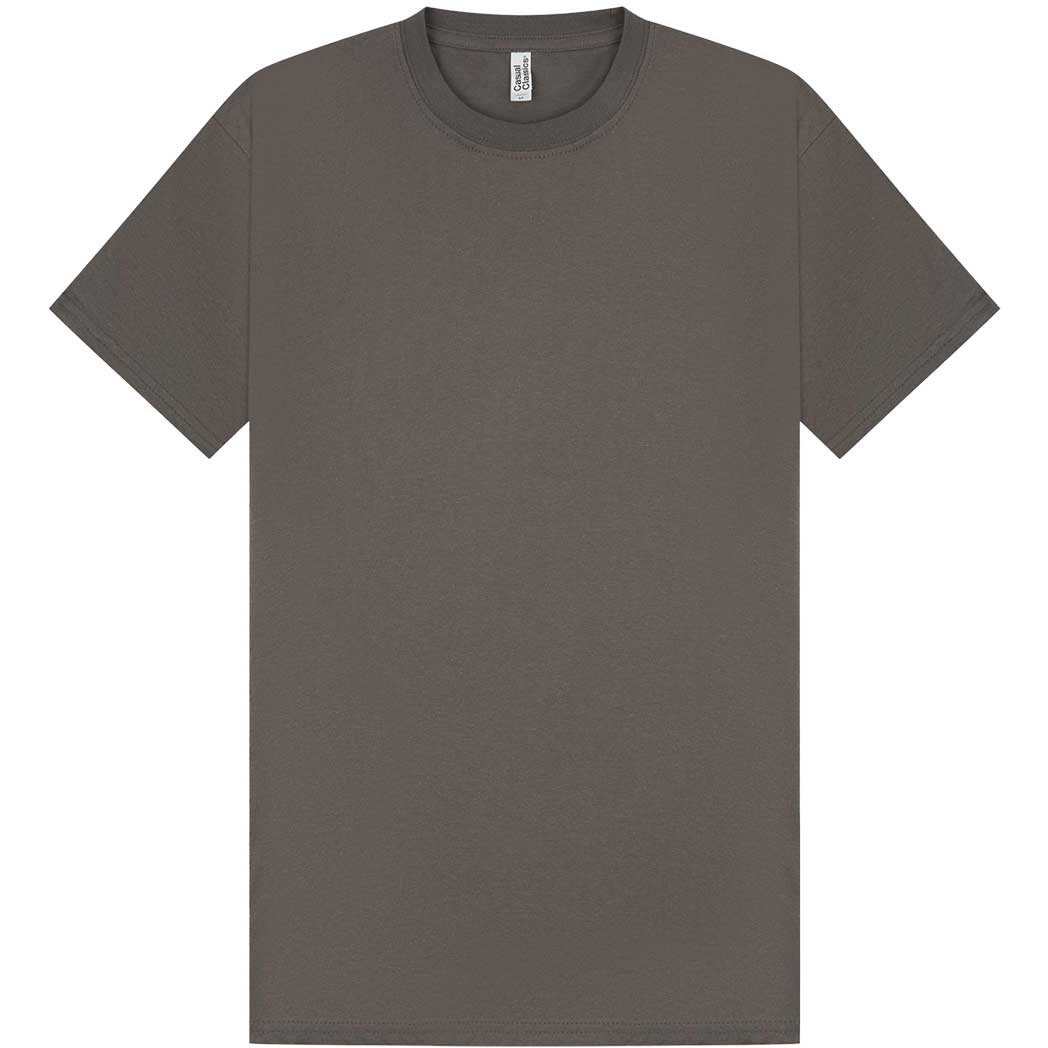 Buy charcoal Promo T-Shirt - Colours