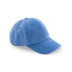 Beechfield Vintage Cap - B655 in vintage cornflower blue on a white background
